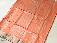 Pavitra . पवित्रा | Handwoven Maheshwari Silk Saree With All Over Butta