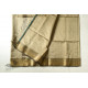 buy Handwoven Maheshwari Saree With Zari Border & Checks