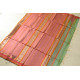 buy Handwoven Maheshwari silk sareeHandwoven Maheshwari Saree - Off White & Purple