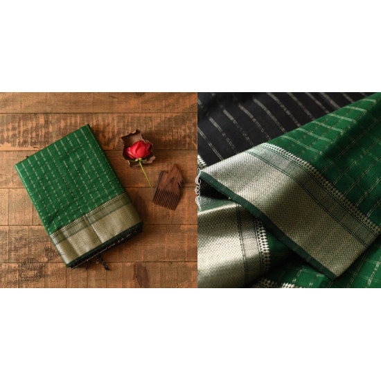 buy Handwoven Maheshwari silk saree