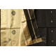 buy Handwoven Maheshwari Black Saree With Golden Pallu