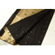 buy Handwoven Maheshwari Black Saree With Golden Pallu