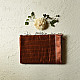 shop All over Zari Stripe Saree - Copper Brown
