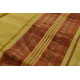 shop maheshwari cotton silk lemon yellow saree with zari border