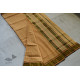 shop maheshwari cotton silk saree with zari border - light yellow