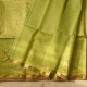 buy Handwoven Maheshwari Silk Saree - Liril Green