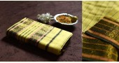 shop maheshwari cotton silk light yellow color saree with zari border