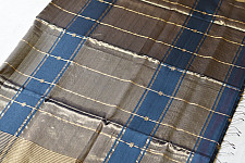 Pavitra . पवित्रा | Handloom Maheshwari Silk Saree ~ Zari Pallu