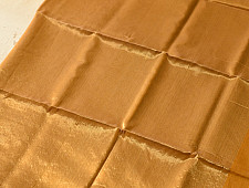 Colors of Devotion | Zari Woven Maheshwari Silk Saree ~ Yellow