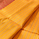 Black Handloom Maheshwari Silk Yello Saree With Zari Border