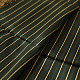 buy Handloom Maheshwari Silk Dark Green Saree ~ Zari Stripes