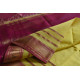 maheshwari handwoven silk saree with zari border