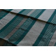 maheshwari handwoven silk dark green saree with golden border