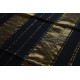 maheshwari handwoven silk black saree with zari border