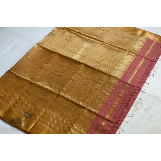 Handloom Maheshwari silk saree | Festive Look 