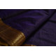 maheshwari handwoven silk violet color saree