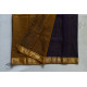 maheshwari handwoven silk violet color saree