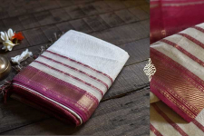 Maheshwari Silk Saree ~ 12