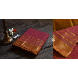 Maheshwari Silk Saree ~ 13