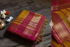 Maheshwari Silk Saree ~ 3