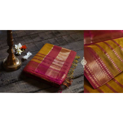 Maheshwari Silk Saree ~ 3