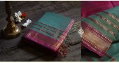 Handloom maheshwari light green silk saree