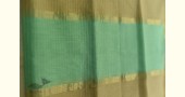 shop light-green handwoven maheshwari silk material - dress and dupatta set fabric