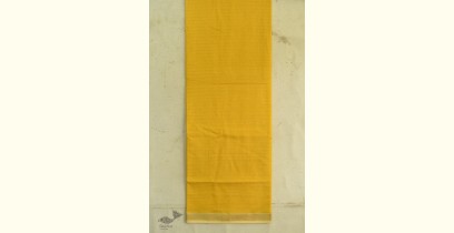 Shyamali ❢ Maheshwari Silk Dress Material With Dupatta - Yellow