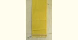 Shyamali ❢ Maheshwari Silk Dress Material With Dupatta - Yellow & Orange