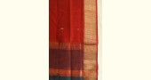 shop Red & Grey handwoven maheshwari silk material - dress and dupatta set fabric