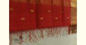 shop  Yellow & Red handwoven maheshwari silk material - dress and dupatta set fabric