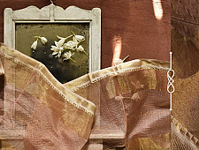 सुगंधिका ✻ Maheshwari ✻ Zari Border stole - Light Pink ✻ C 6