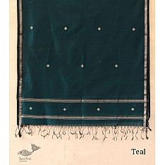 सुगंधिका ✻ Maheshwari ✻ Silver Zari Buti ✻ Stole ✻ B 3