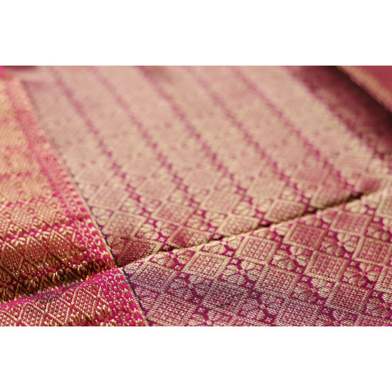 Ojovati ❢  Maheshwari ❢ Pure Silk Saree with Zari Border ❢ 2