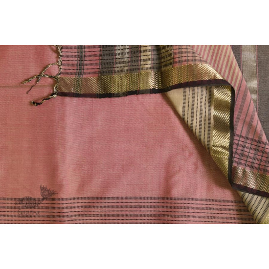 Ojovati ❢ Maheshwari ❢ Cotton Saree with Zari Border ❢ 23