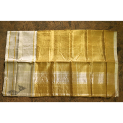 Ojovati ❢  Maheshwari ❢ Full Tussar Saree with Silver & Golden Weaving ❢ 26