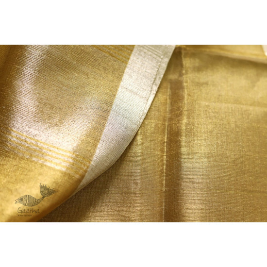 Ojovati ❢  Maheshwari ❢ Full Tussar Saree with Silver & Golden Weaving ❢ 26