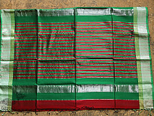 Ojovati ❢ Maheshwari ❢ Cotton Silk Saree with Zari Border ❢ 7