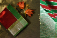 Ojovati ❢ Maheshwari ❢ Cotton Silk Saree with Zari Border ❢ 7