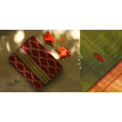 Ojovati ❢ Maheshwari ❢ Cotton Saree with Zari Border ❢ 24