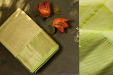 Ojovati ❢ Maheshwari ❢ Cotton with Zari Border Saree ❢ 6