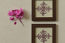 Soof | Hand Embroidered ~ Coaster (Set of Two)