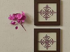 Soof | Hand Embroidered ~ Coaster (Set of Two)