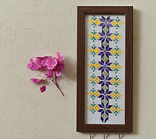 Soof | Hand Embroidered ~ Hanging Key Holder (Three Options)