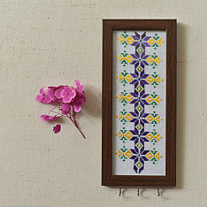 Soof | Hand Embroidered ~ Hanging Key Holder (Three Options)