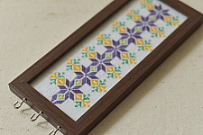 Soof | Hand Embroidered ~ Hanging Key Holder (Three Options)
