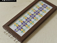 Soof | Hand Embroidered ~ Hanging Key Holder (Three Options)