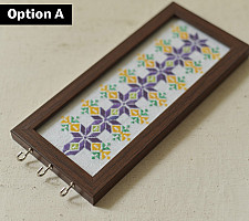 Soof | Hand Embroidered ~ Hanging Key Holder (Three Options)