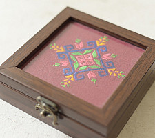 Soof | Hand Embroidered ~ Multipurpose Jewelry Box