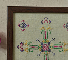 Soof | Hand Embroidered ~ Wall Hanging Key Holder (Two Options)